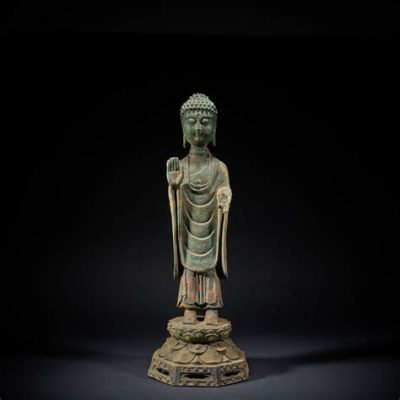 Goryeo Buddha-Figure – En Medeltida Hyllning till Ljus och Lyx!