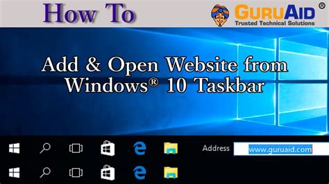 How to Add Website to Taskbar: A Symphony of Digital Convenience and Whimsical Musings