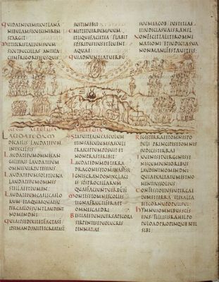 The Utrecht Psalter! An Exemplary Fusion of Carolingian Illumination and Biblical Storytelling